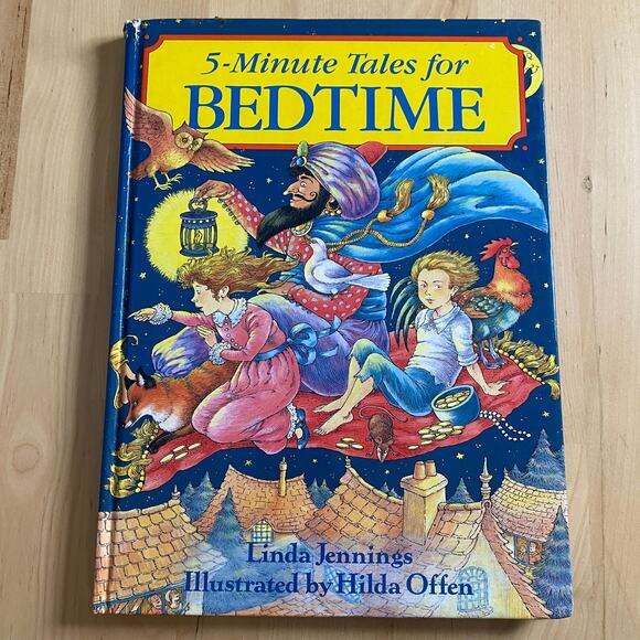 Vintage 1992 5-Minute Tales For Bedtime Hardback Book - Picture 1 of 9